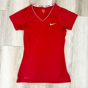 Nike Pro V Neck Top